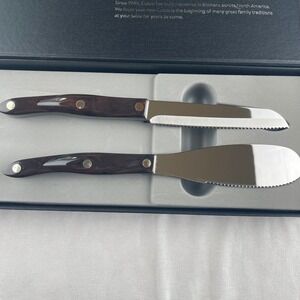 Cutco 1768 Spatula Spreader 3721 5" Trim Knife Set Engraved